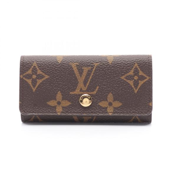 Louis Vuitton Multicle Canvas Brown Key Case Monogram - Picture 1 of 6